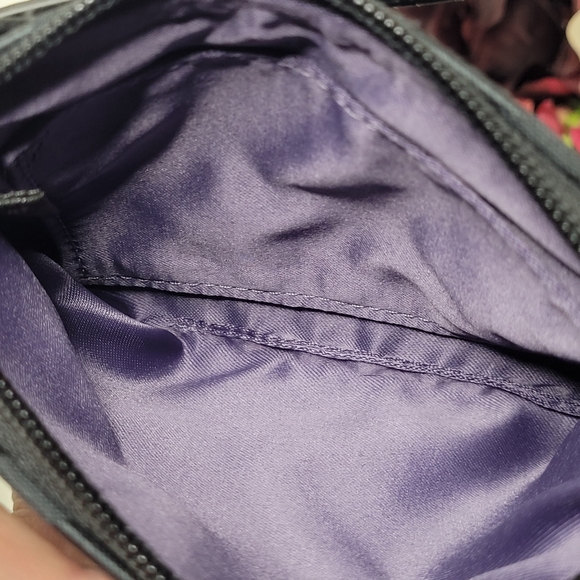 Coach Signature Corner Zip Wristlet With Black Jacquard Fabric Graphics - Picture 5 of 6